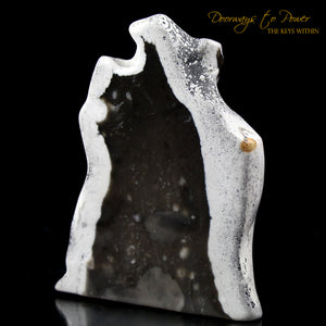 Circle Stone Crystal Altar Stone 'Portal'