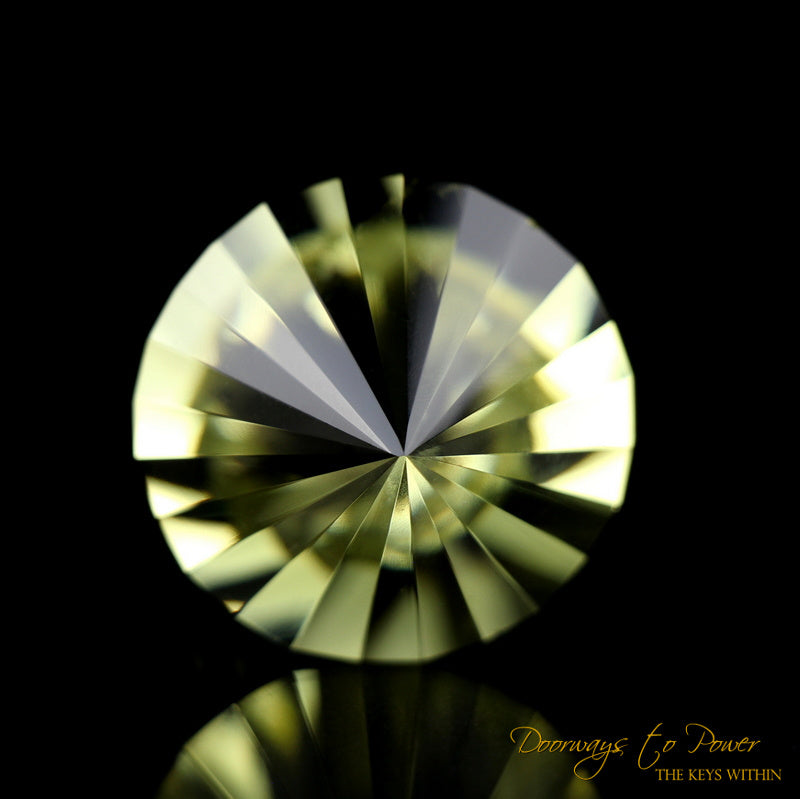 Citrine 24 Sided Vogel Crystal Quartz Healing Wand