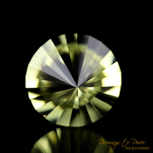 Citrine 24 Sided Vogel Crystal Quartz Healing Wand