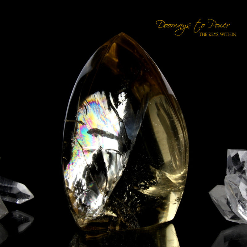 Citrine Crystal Sculpture  'The Oracle'