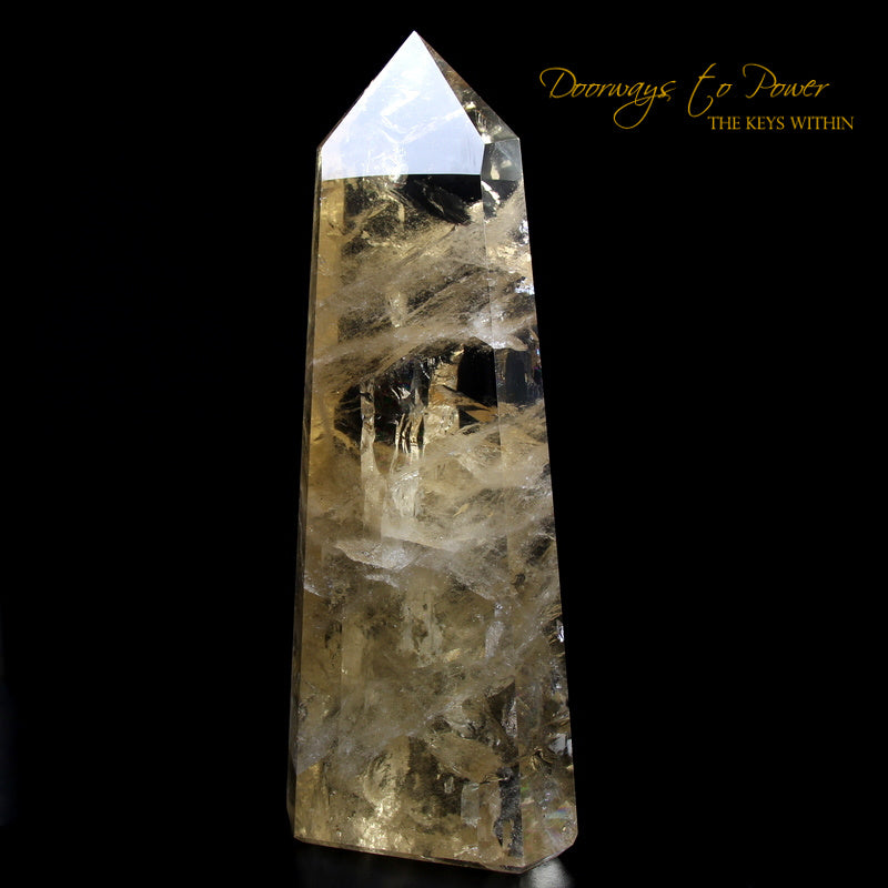 Citrine Quartz Master Crystal Point