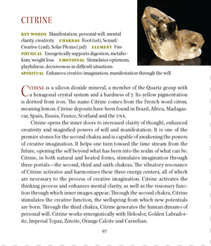Citrine & Garnet Mini Magician Stone Pendant