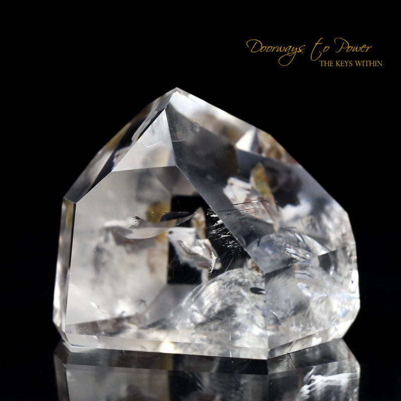 Clear Manifestation Quartz Temple Heart Dow Crystal