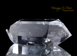 Clear Quartz Double Terminated Master Dow Crystal Wand 