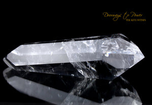 Clear Quartz Double Terminated Master Dow ISIS Crystal Wand