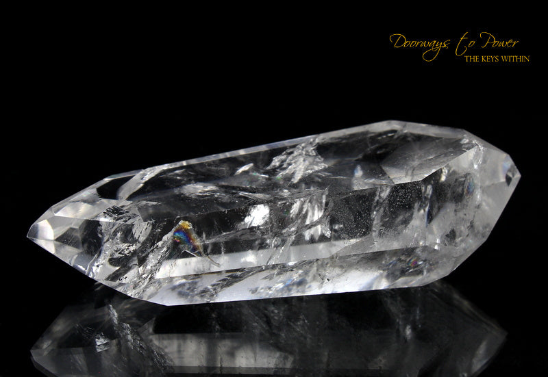 Double Terminated Quartz Temple Heart Master Dow Crystal 