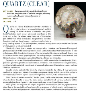 Clear Quartz Crystal Properties