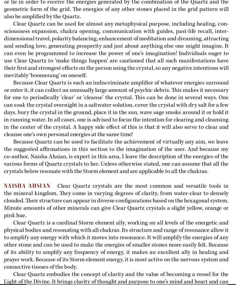 Clear Quartz Properties 