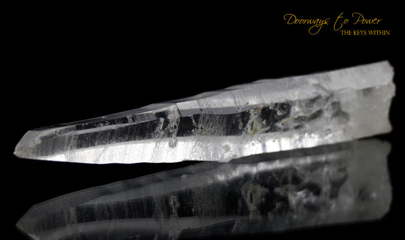 Lemurian Light Quartz Crystal 8 Sided Record Keeper Laser Wand 