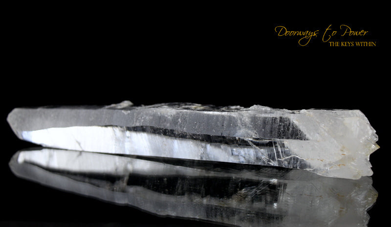 Lemurian Light Quartz Crystal 8 Sided Record Keeper Laser Wand 