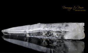 Lemurian Light Quartz Crystal 8 Sided Record Keeper Laser Wand 