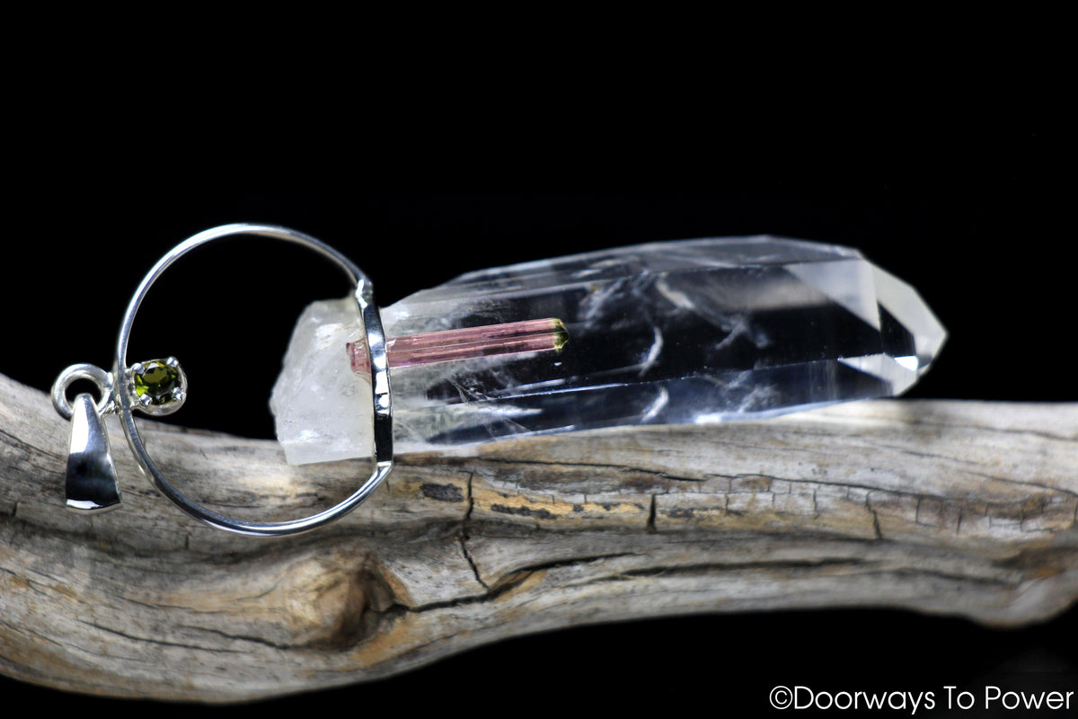 Colombian Lemurian Pendant & Pleiadian Starbrary