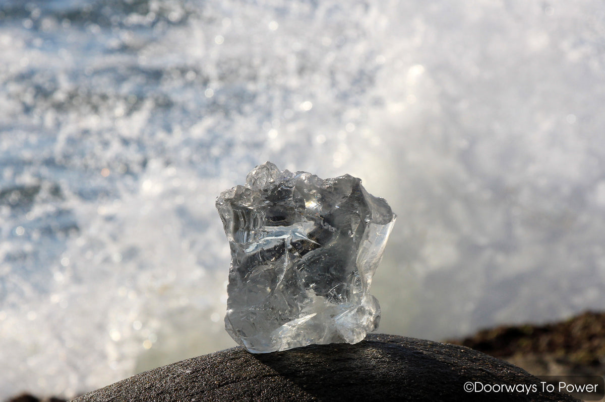 Cosmic Ice Elder Clear Andara Crystal 'INFINITY' 7.5 lbs Rare & Authentic