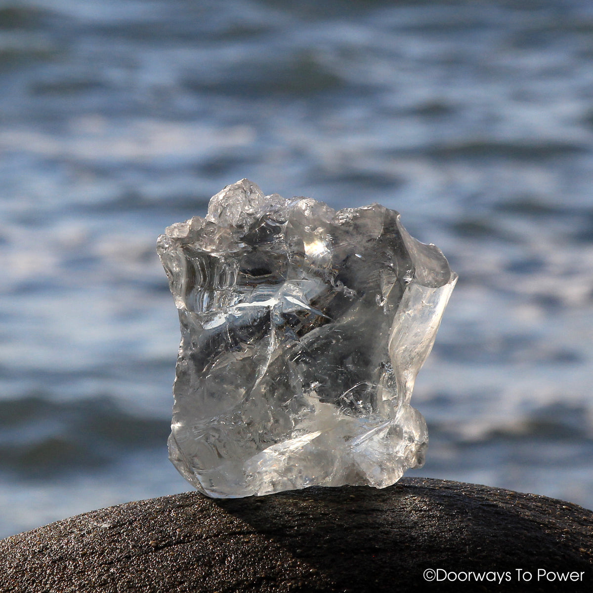 Cosmic Ice Elder Clear Andara Crystal 'INFINITY' 7.5 lbs Rare & Authentic