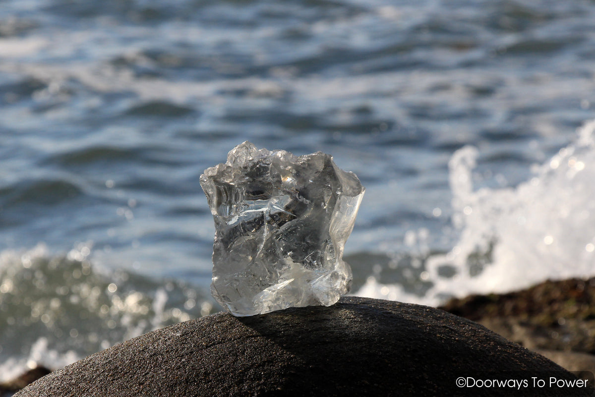 Cosmic Ice Elder Clear Andara Crystal 'INFINITY' 7.5 lbs Rare & Authentic