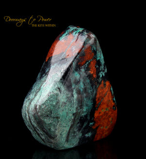 Crimson Cuprite Crystal Altar Stone 'Kundalini Activation'