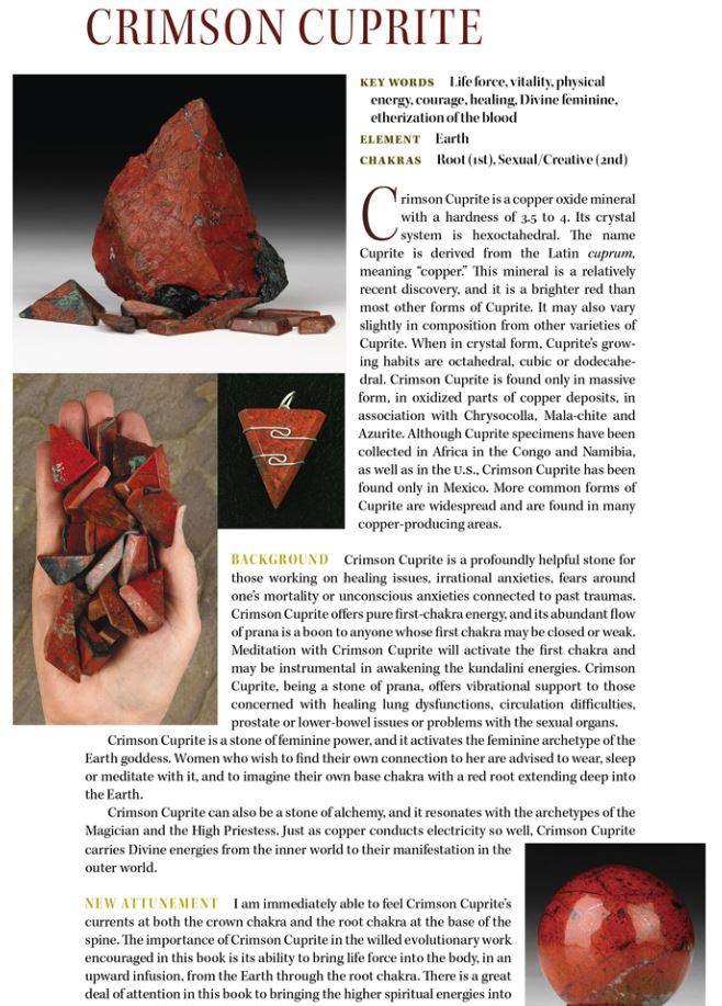 Crimson Cuprite Properties