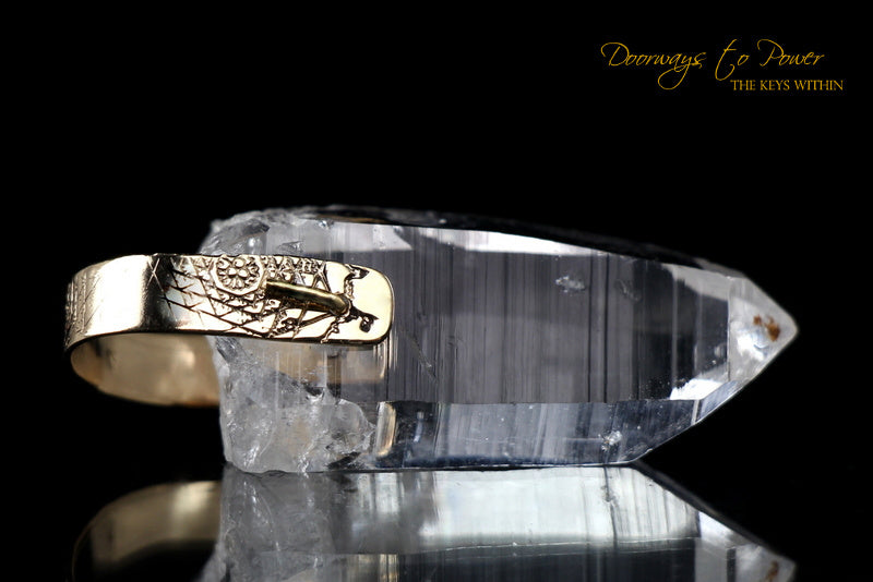 Era of Light Lemurian Light Language Pendant 14k