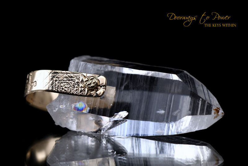 Era of Light Lemurian Light Language Pendant 14k