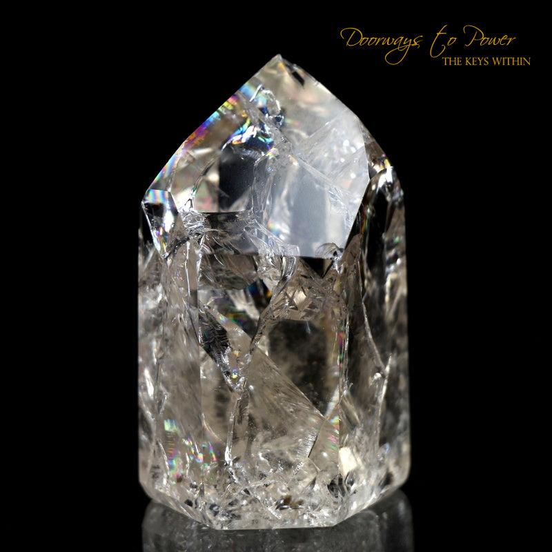 Golden Fire and Ice Master Dow Quartz Crystal 