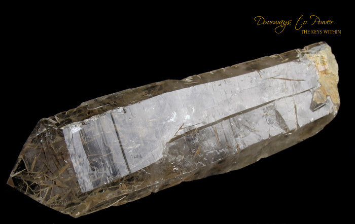 Golden Harmonics Spirit Paths Quartz Crystal 'Bridge to Infinity'
