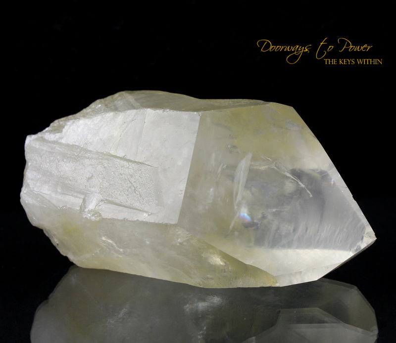 Golden Healer Lemurian Seed Quartz Record Keeper Crystal 