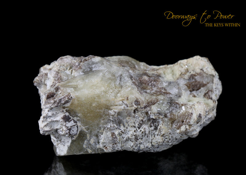 Golden Herderite Crystal Specimen