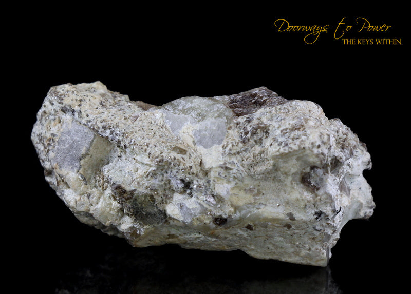 Golden Herderite Crystal Specimen