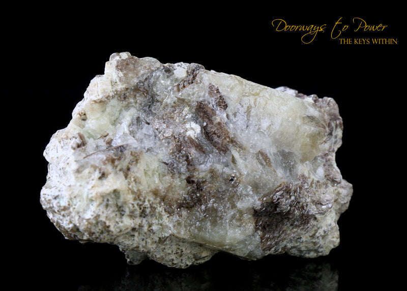 Golden Herderite Crystal Specimen