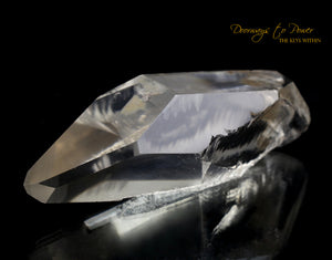 Golden Lemurian Quartz Crystal