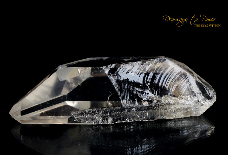 Golden Lemurian Light Language Crystal 