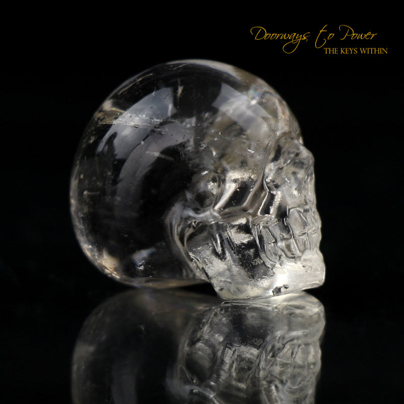 Golden Phenacite Synergy 12 Stone Carving