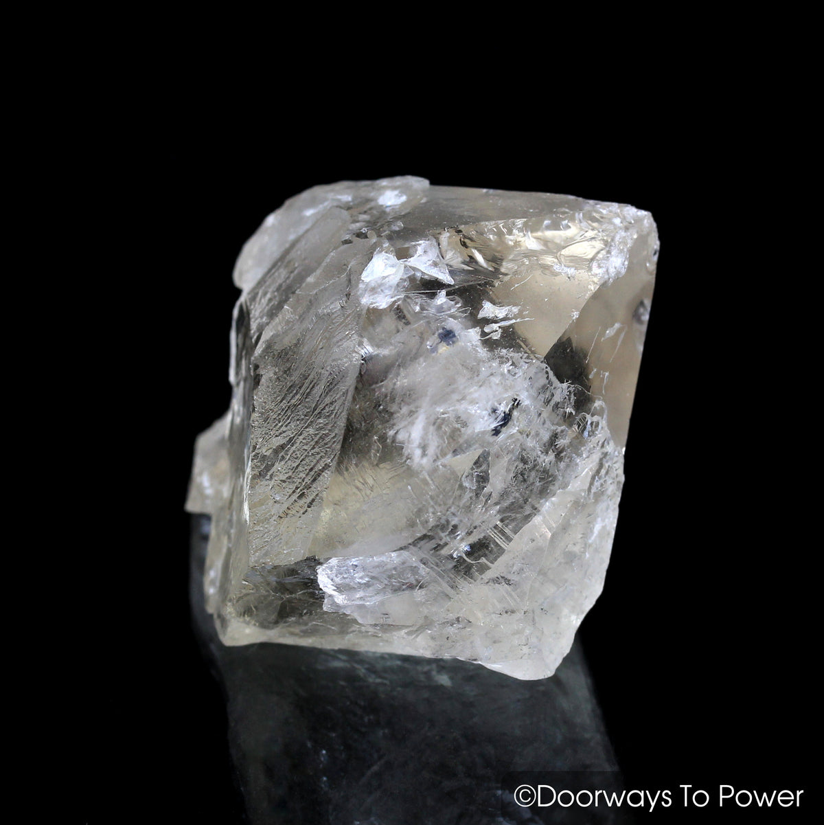 Golden Azeztulite Crystal Record Keeper & Rainbows Azozeo Activated RARE A ++