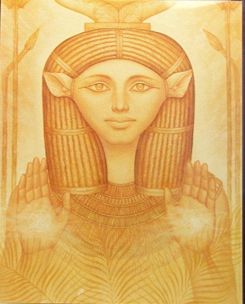 Golden Healer Lemurian Seed Quartz Starbrary Isis Crystal 'High Alchemy'