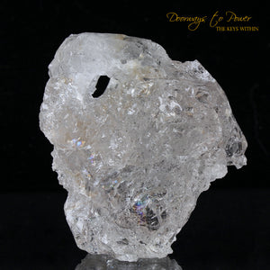 Goshenite Morganite Elestial Crystal 