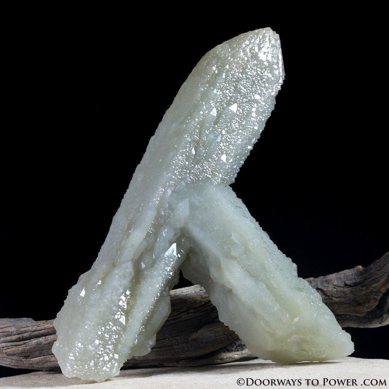 HEDENBERGITE Green Angel DREAMSTONE Quartz Crystal Collectors Quality