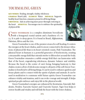 Lemurian Seed Quartz & Green Tourmaline Record Keeper Crystal Pendant