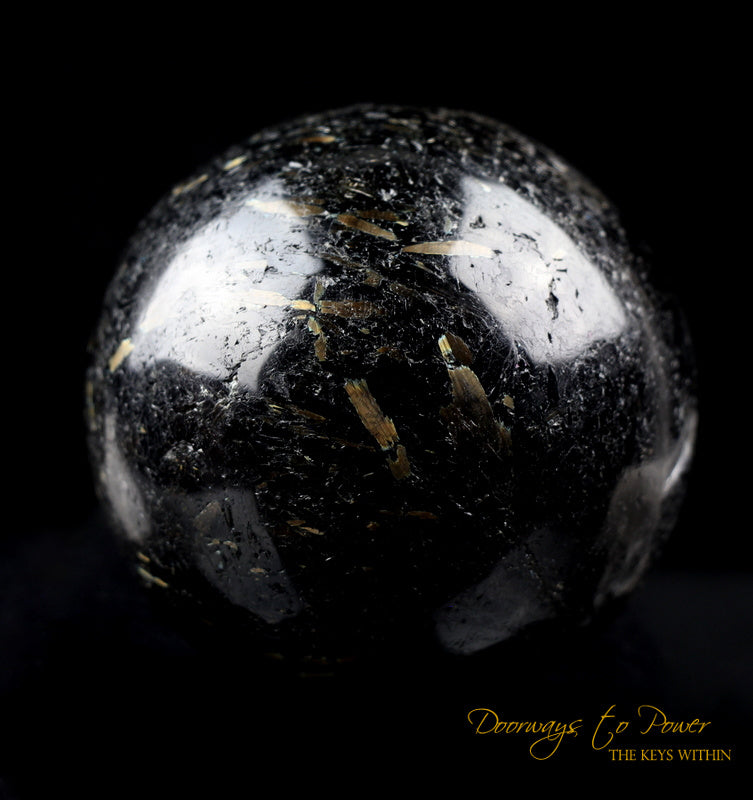 Nuummite Sphere 