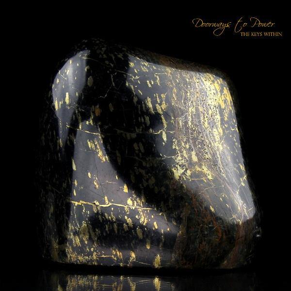 Healers Gold Crystal Altar Stone