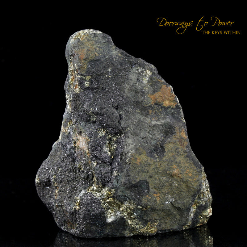 Healers Gold Crystal Altar Stone 'Alchemy & Abundance'