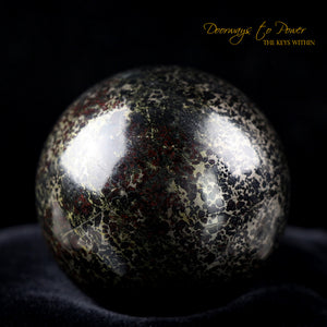 Healers Gold Crystal Sphere 'Alchemy & Abundance'