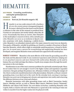 Rare XL Hematite Crystal Power Stone 'The Guardian'