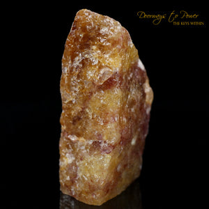 Azozeo Activated Himalaya Red Gold Azeztulite Crystal