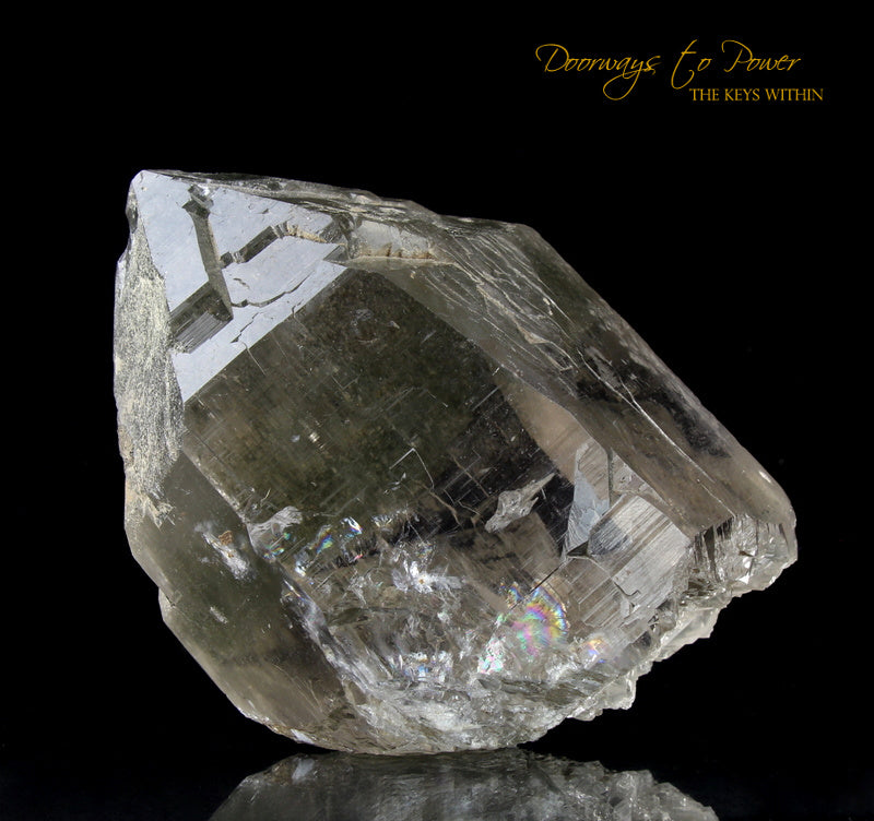 Golden Himalayan Quartz Crystal 'Non Ordinary Reality' RESERVED