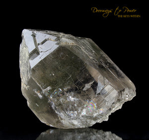 Golden Himalayan Quartz Crystal Record Keeper 'Non Ordinary Reality'