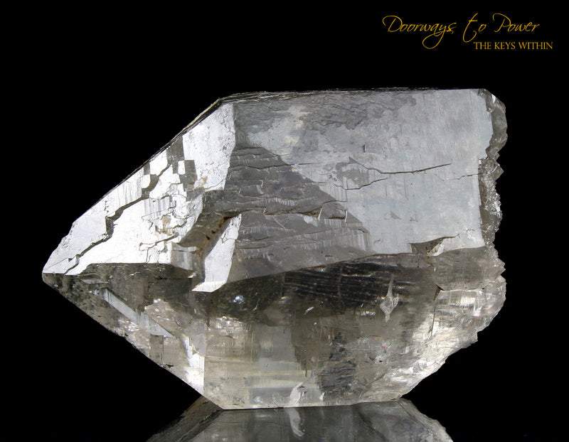 Golden Himalayan Quartz Crystal 'Non Ordinary Reality' RESERVED