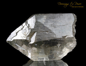 Golden Himalayan Quartz Crystal Record Keeper 'Non Ordinary Reality'