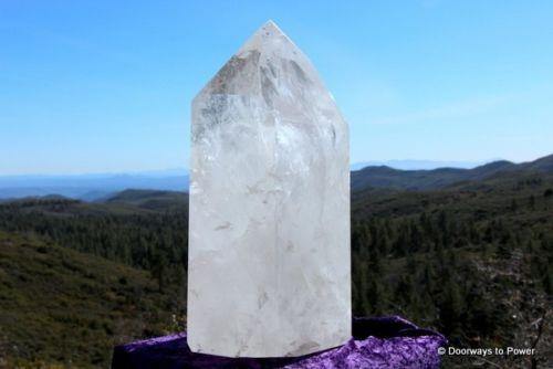 16.5" John of God Quartz Crystal Healing Altar Stone 50 lbs CAQ-30
