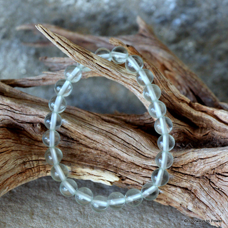 Blue Green Obsidian Casa Crystal Energy Bracelet CAB-2