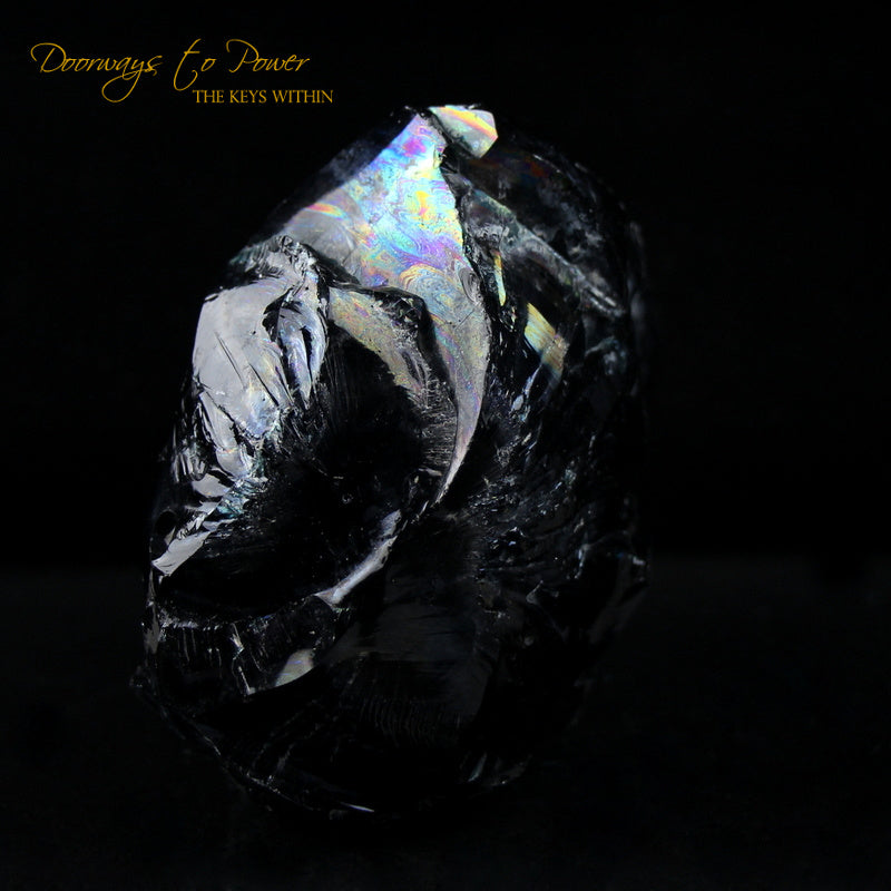 Iridium Black Andara Crystal 'Mastery of the Mysteries'